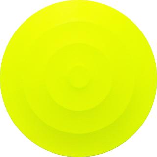Josh Sperling - Untitled (Bullseye 1305, Fluorescent Yellow)