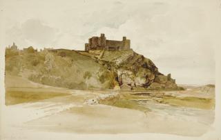 Joshua Cristall P.O.W.S. - Harlech Castle, North Wales