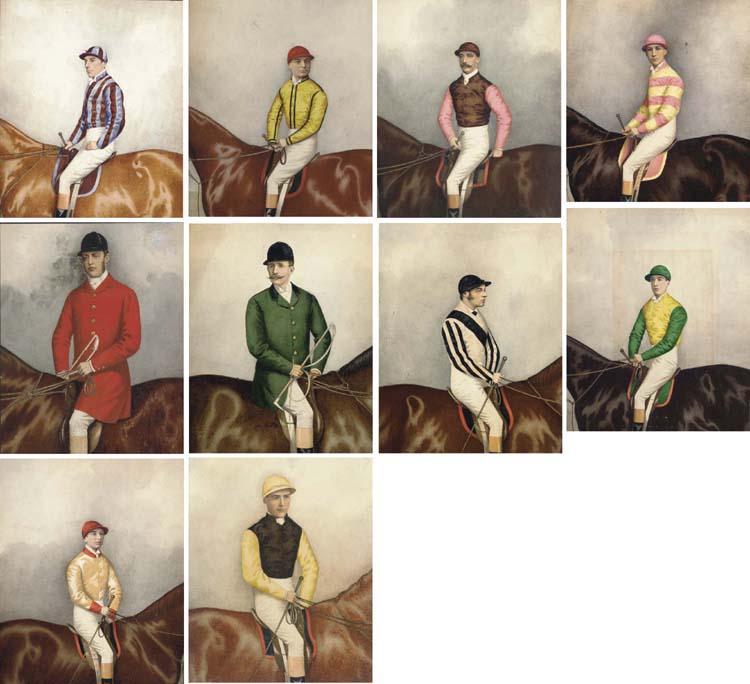 Joshua Dighton - Seven jockeys; and Two huntsmen