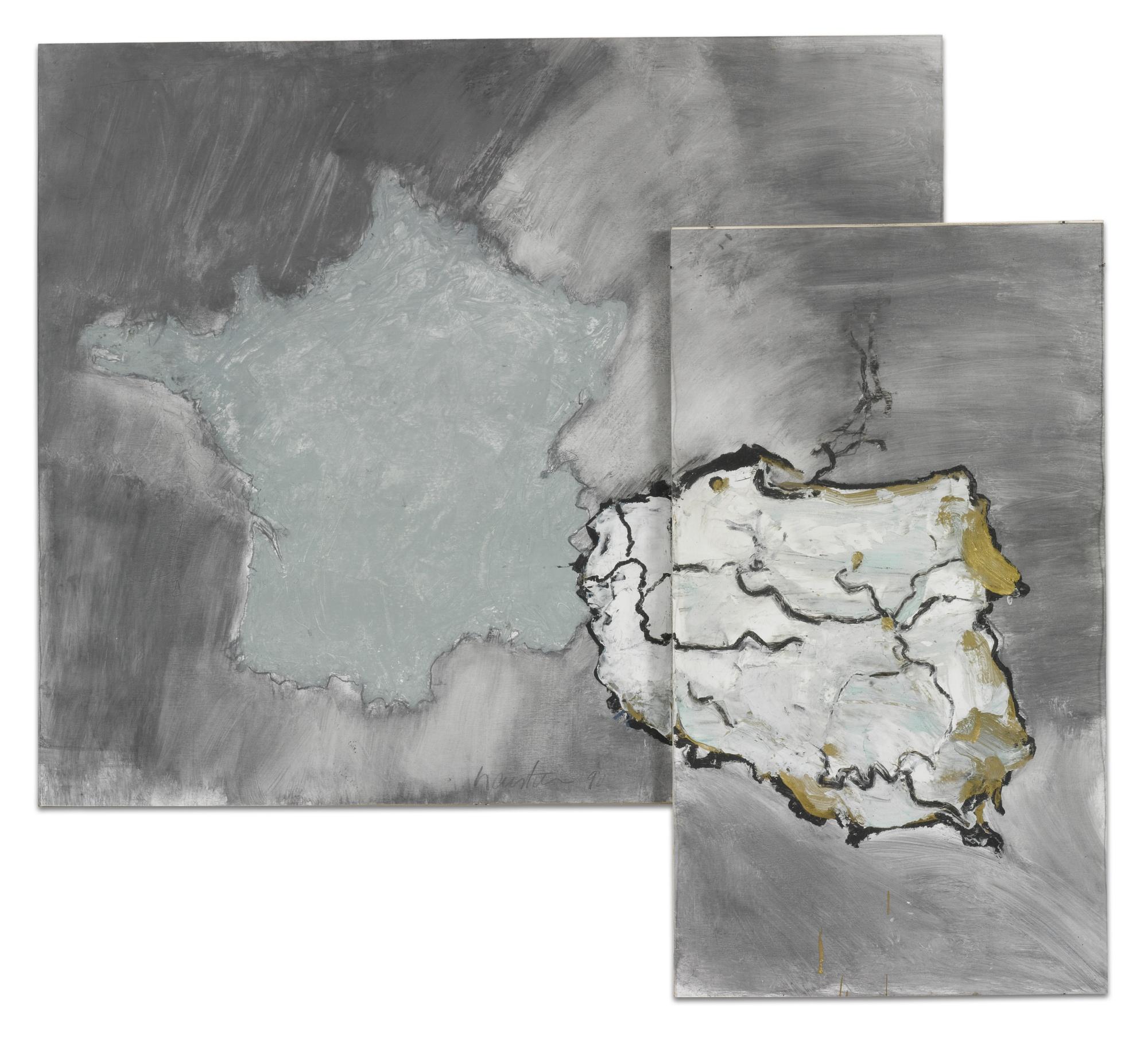 Joshua Neustein - Untitled