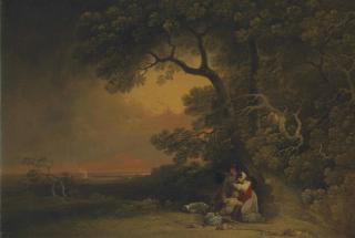 Joshua Shaw - Landscape with Figures