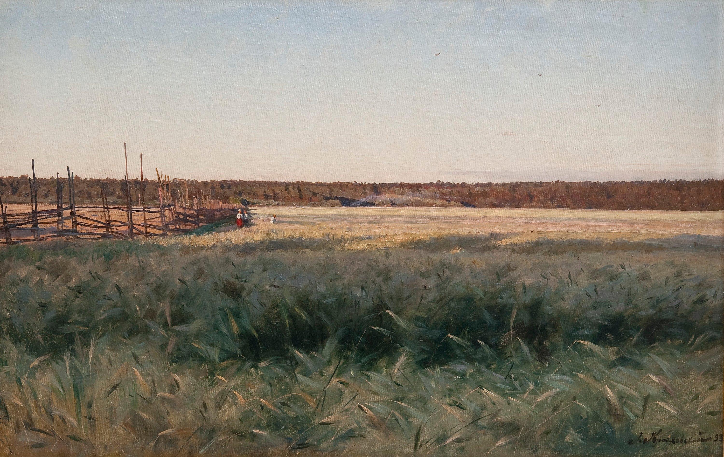 Josif Evstaf\'evic Krackovskij - Landscape.