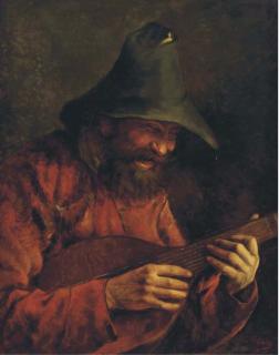 Josse Impens - The lute player