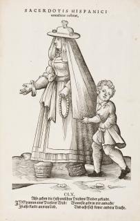 Jost Amman - Sacerdotis Hispanici concubinae vestitus (Also gehen die