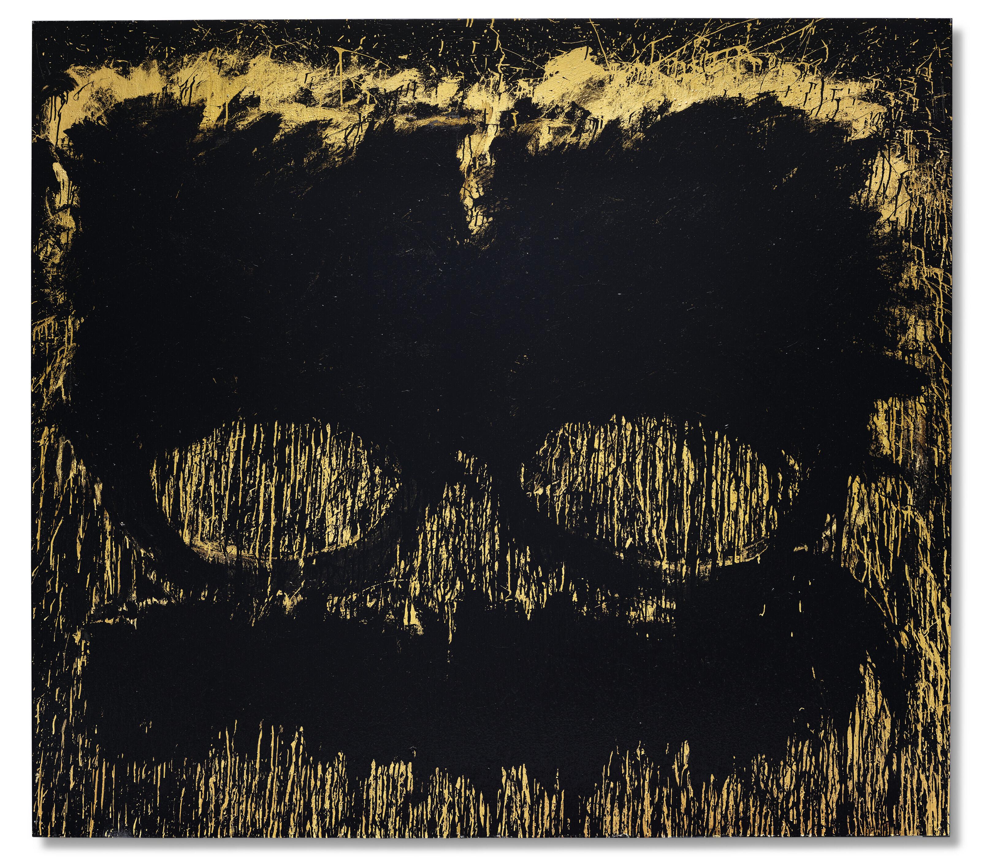 Joyce Pensato - Golden Mustache