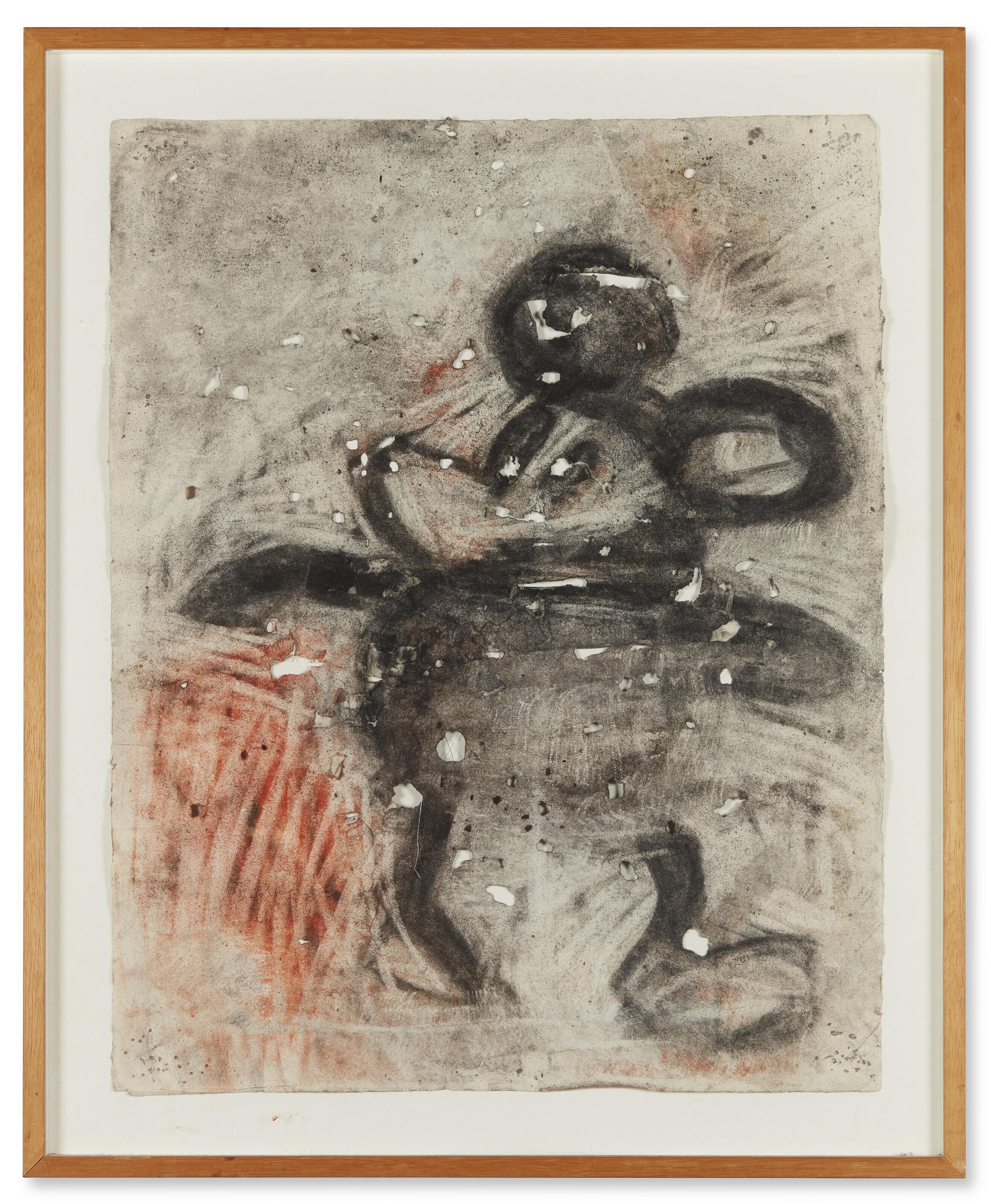 Joyce Pensato - Sans titre (Machine Gun Mickey)