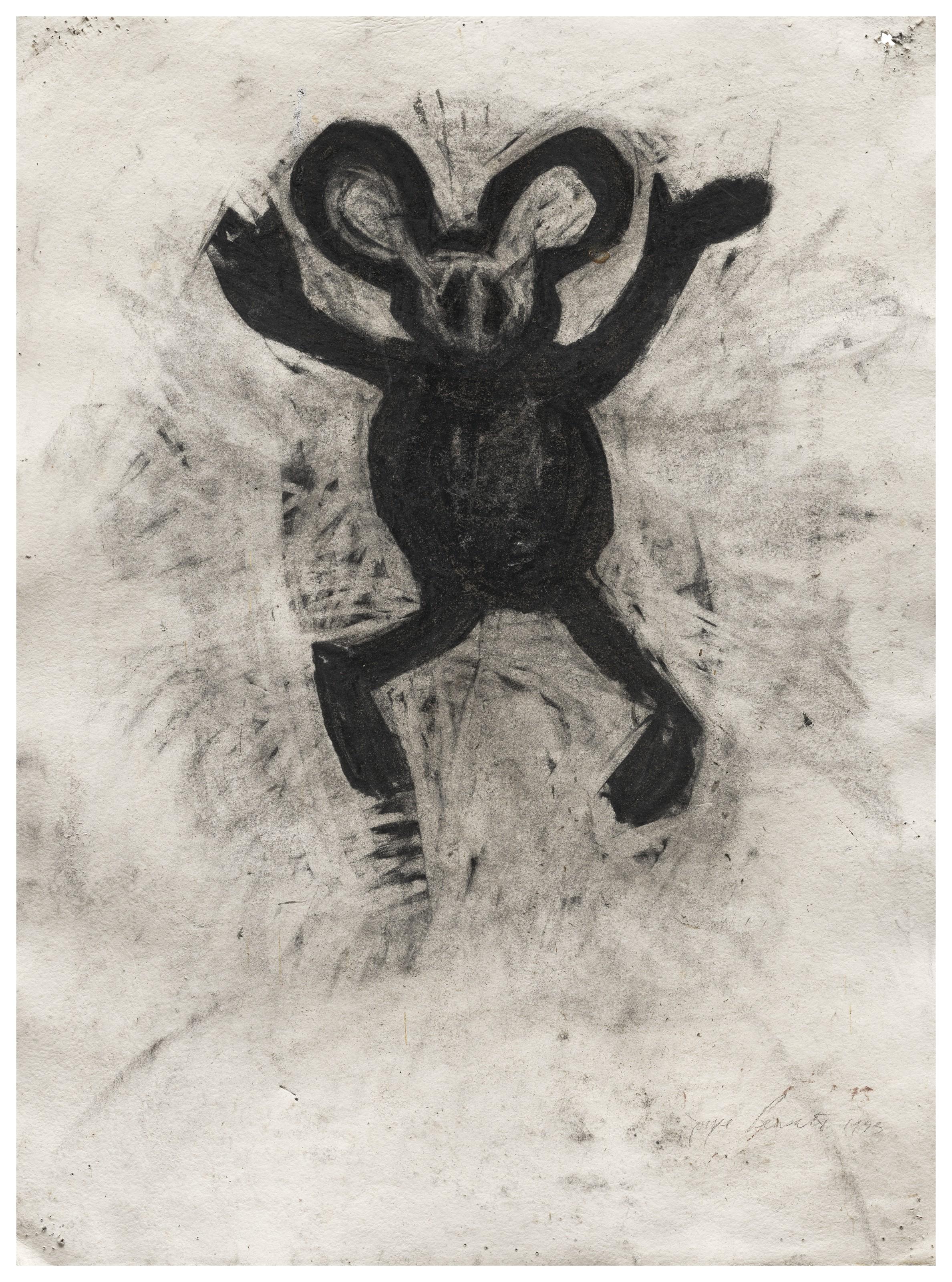 Joyce Pensato - Sans titre (Mickey)