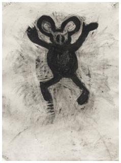 Joyce Pensato - Sans titre (Mickey)