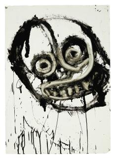 Joyce Pensato - Untitled (Bart Simpson)