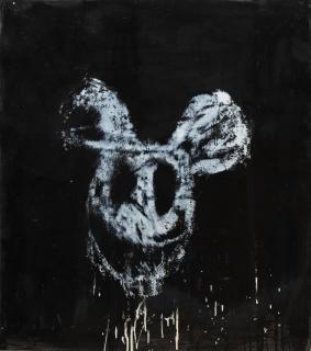 Joyce Pensato - Untitled (Mickey)