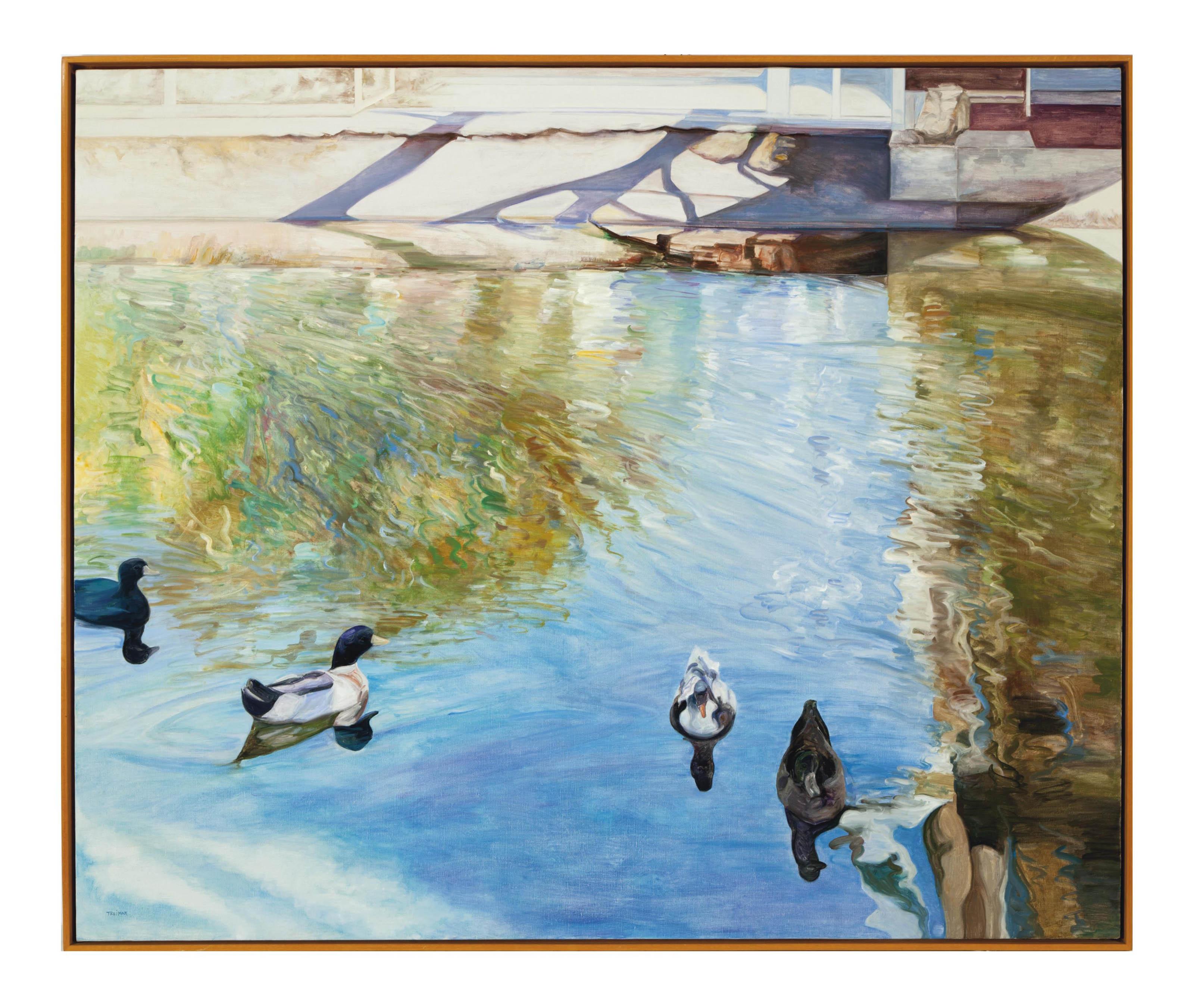 Joyce Wahl Treiman - Venice California, Ducks II