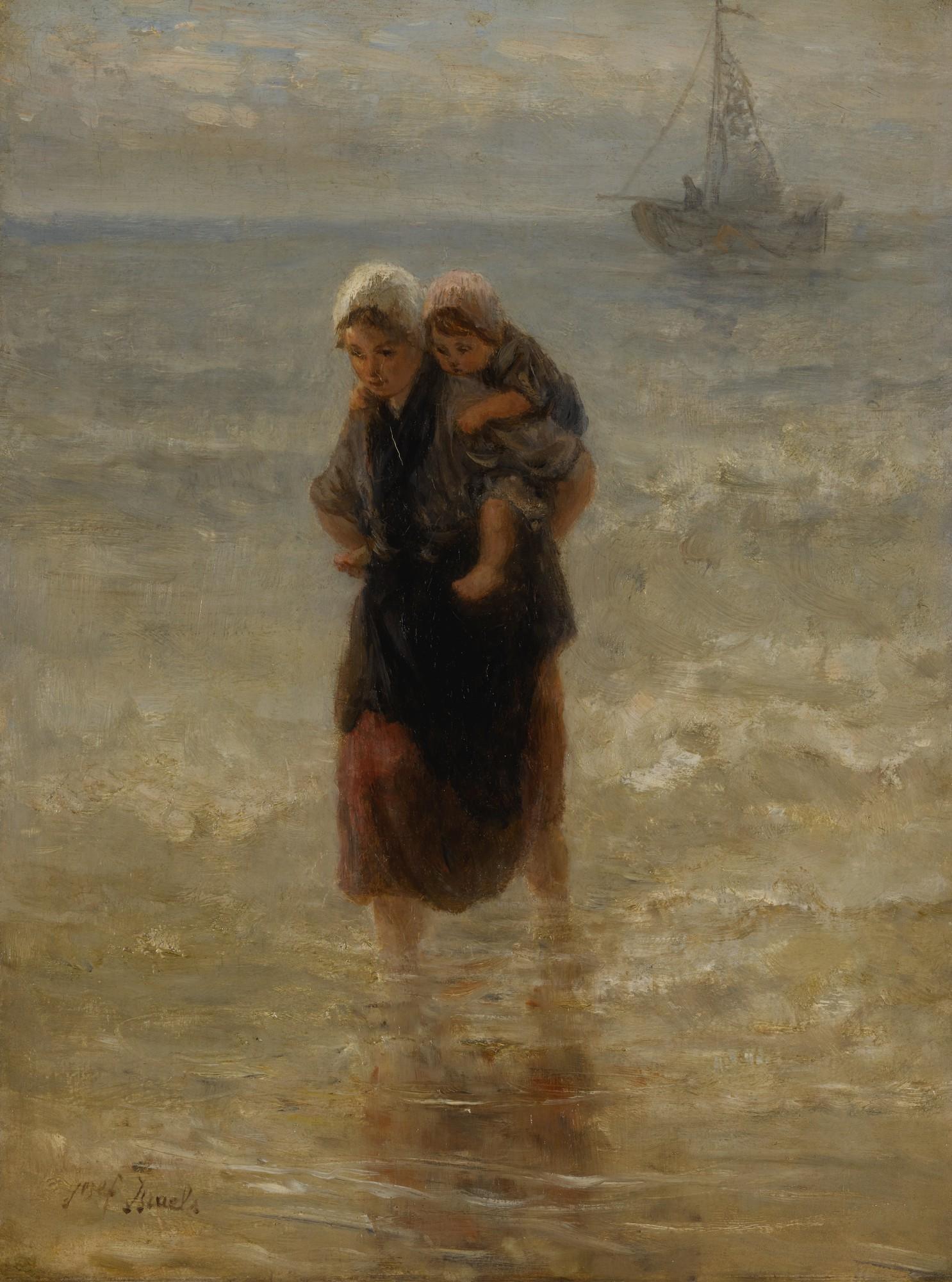 Jozef Israëls - At Sea
