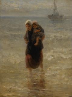 Jozef Israëls - At Sea