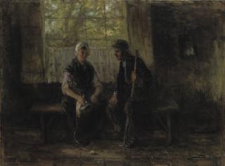 Jozef Israels - Courtship