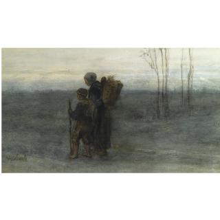 Jozef Israels - Dutch homeward Bound