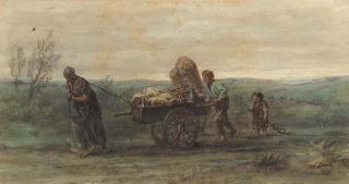 Jozef Israels - Flitting