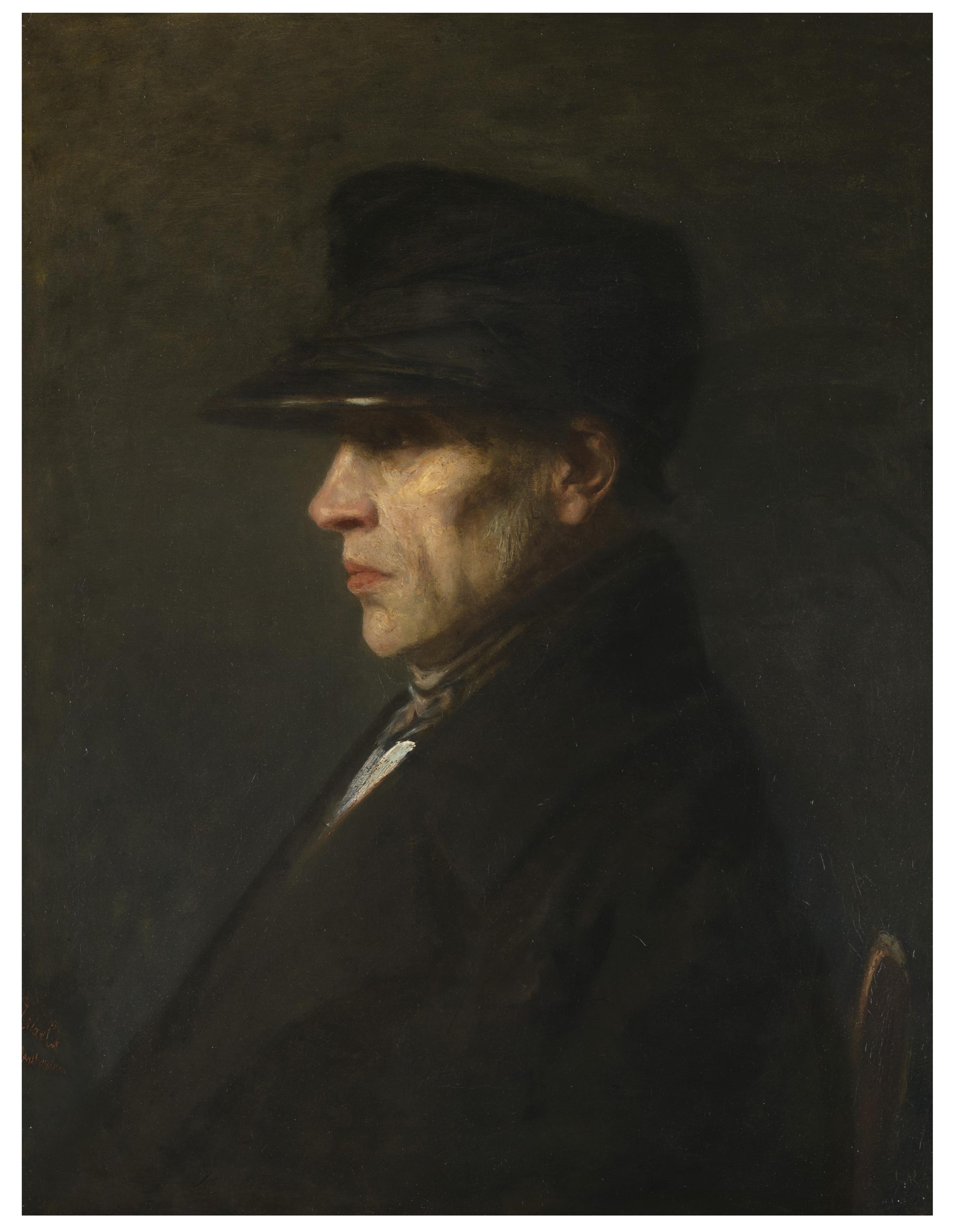 Jozef Israëls - Heer Helweg, The Jeweler of Amsterdam