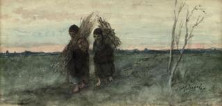 Jozef Israels - Homeward bound