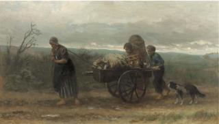 Jozef Israels - Les Emigrants