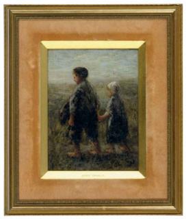 Jozef Israels - Returning from the beach