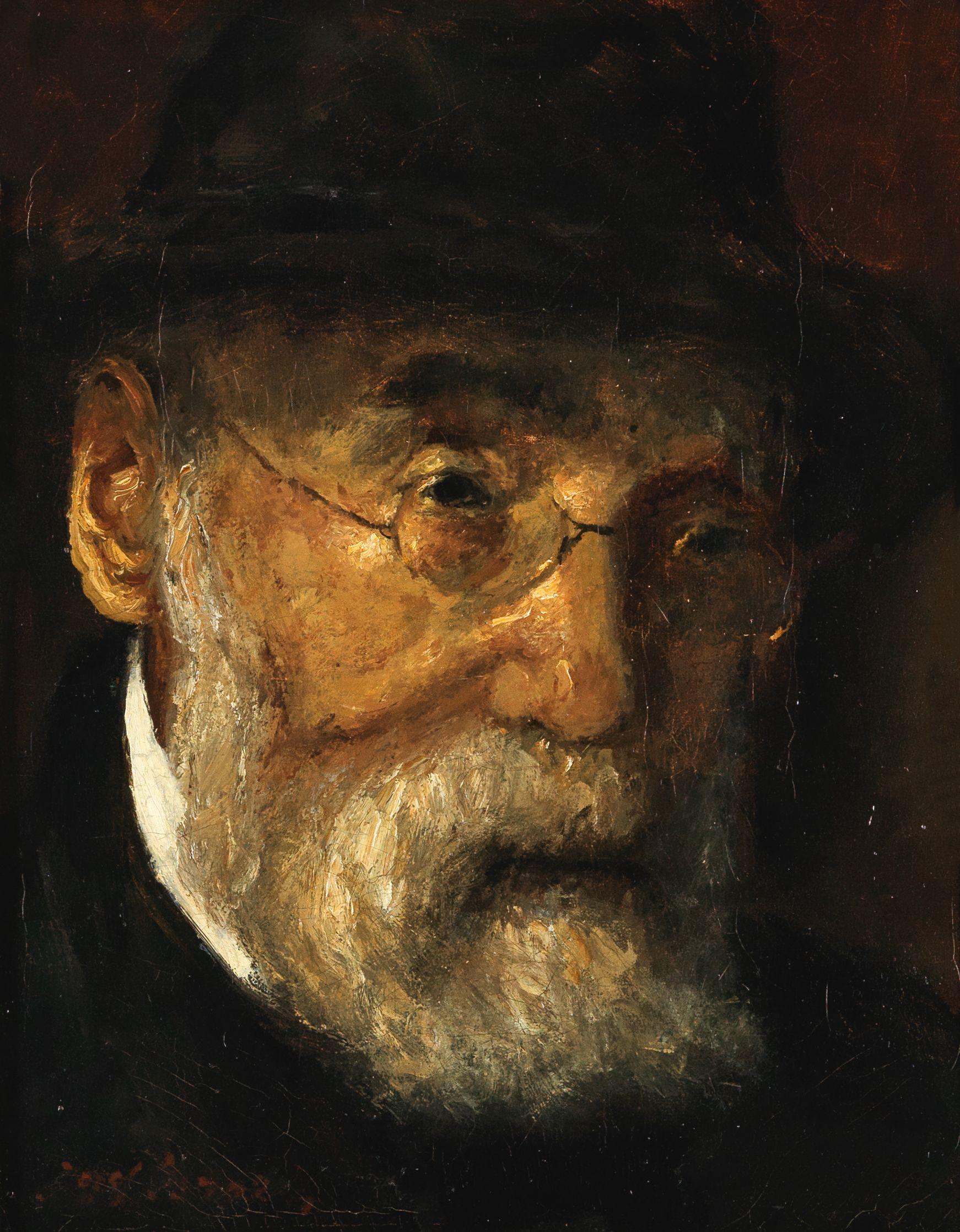 Jozef Israels - Self Portrait