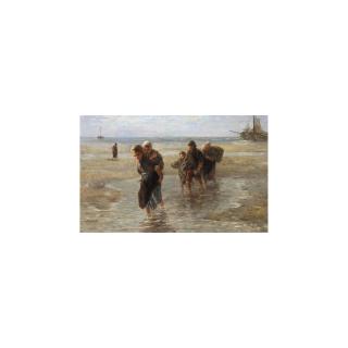 Jozef Israels - The Fisherman\'S Return