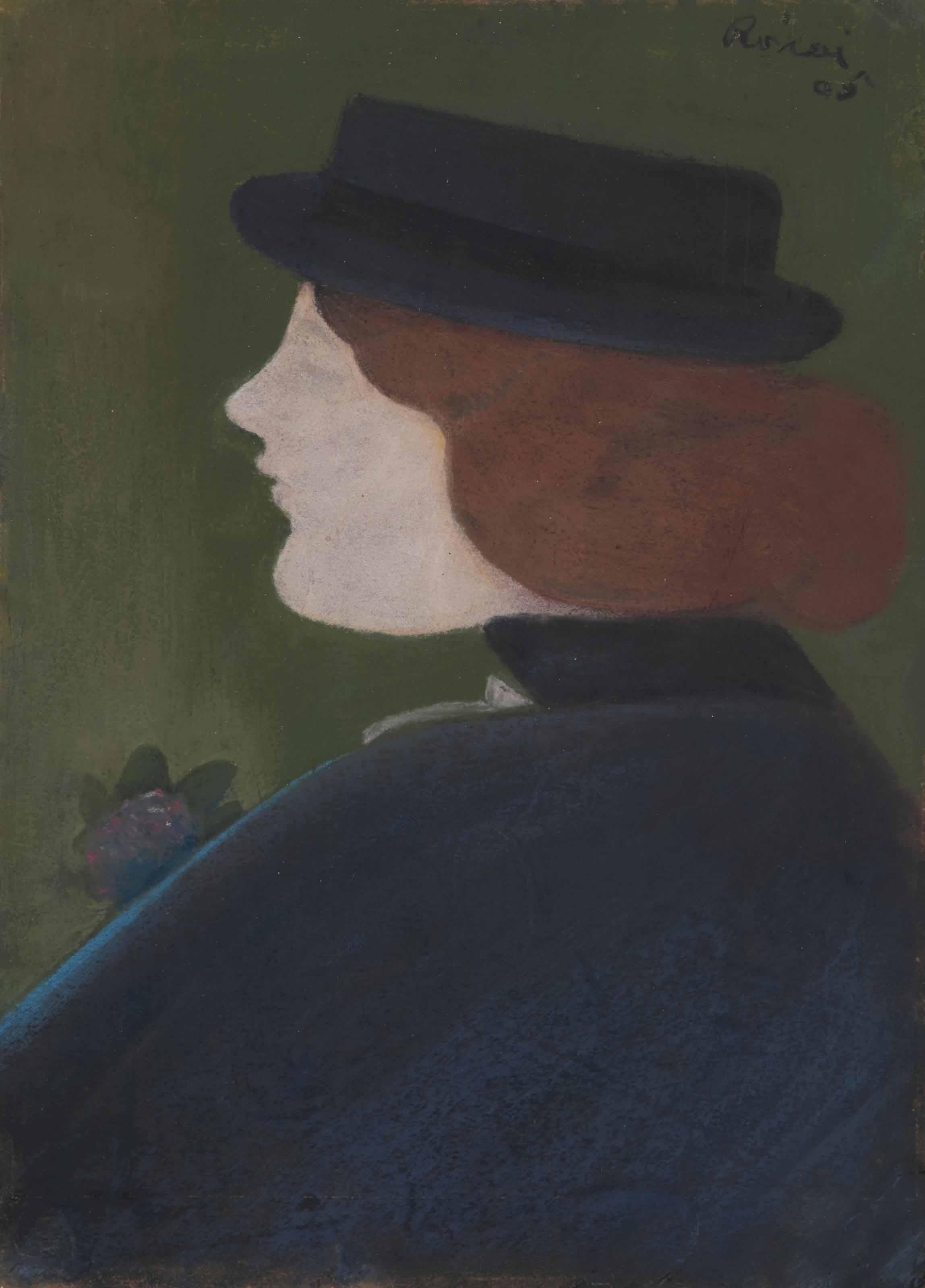 Jozsef Rippl-Rónai - Femme Au Corsaire