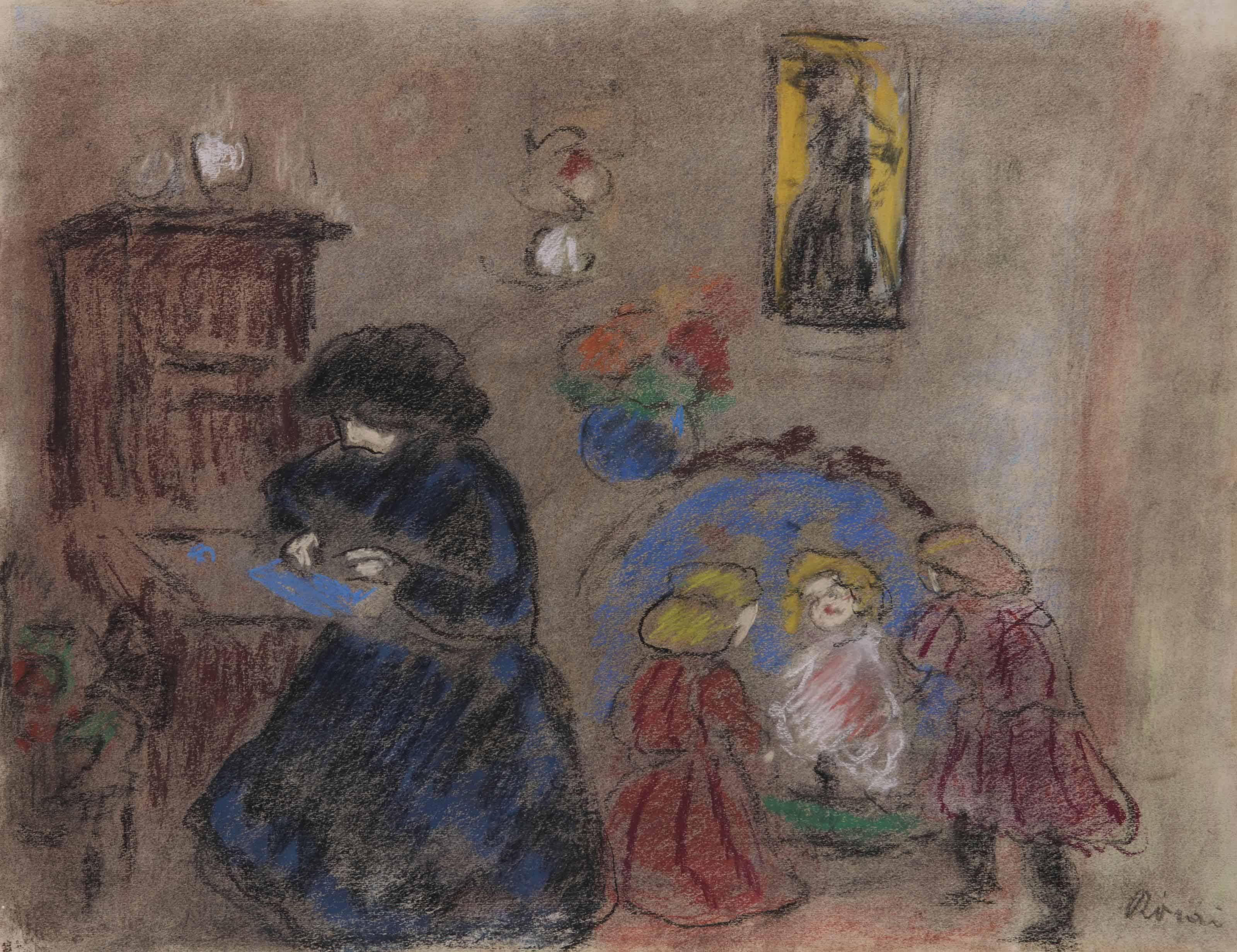 Jozsef Rippl-Rónai - Scène D\'Intérieur