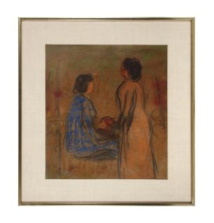 József Rippl-Rónai - Two women