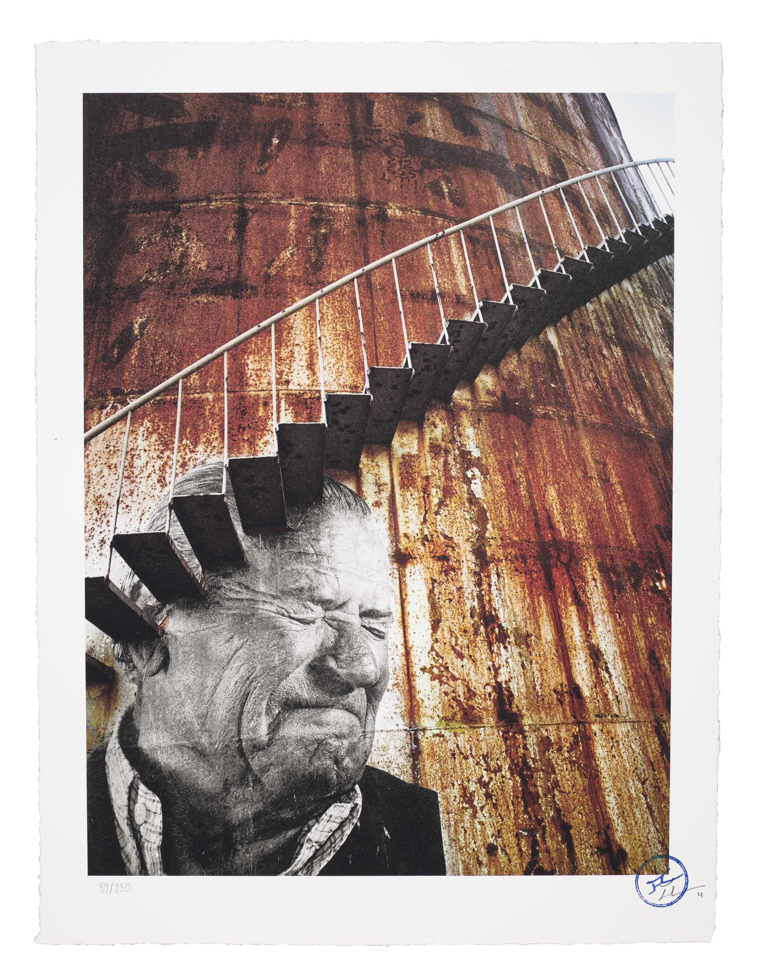 JR - Los Surcos de la Ciudad, Marino Saura Oton, Cartagena, Espagne, 2008, from The Wrinkles of the City