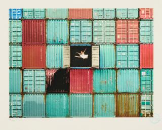 JR - The Ballerina Jumping in Containers, Le Havre, France (LC-S969).