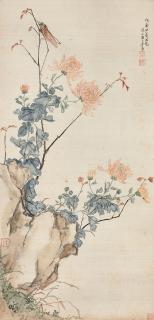 Ju Lian - Chrysanthemum and Insect