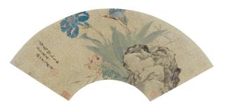 Ju Lian - Iris and Insects, 1876