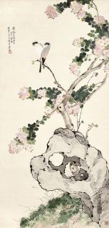 Ju Lian - Perching By The Flowers