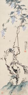 Ju Lian - Wisteria and Bees