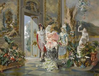 Juan-Antonio González - Spanish rococo Manners