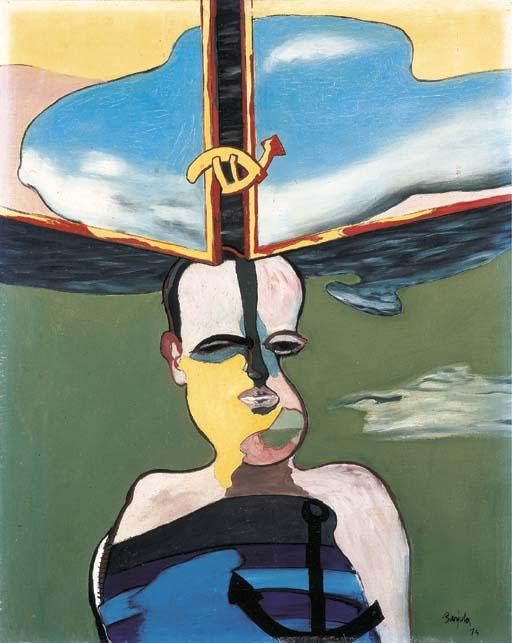 Juan Barjola - Retrato