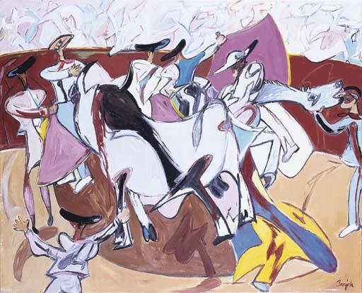 Juan Barjola - Tauromaquia