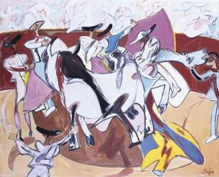 Juan Barjola - Tauromaquia