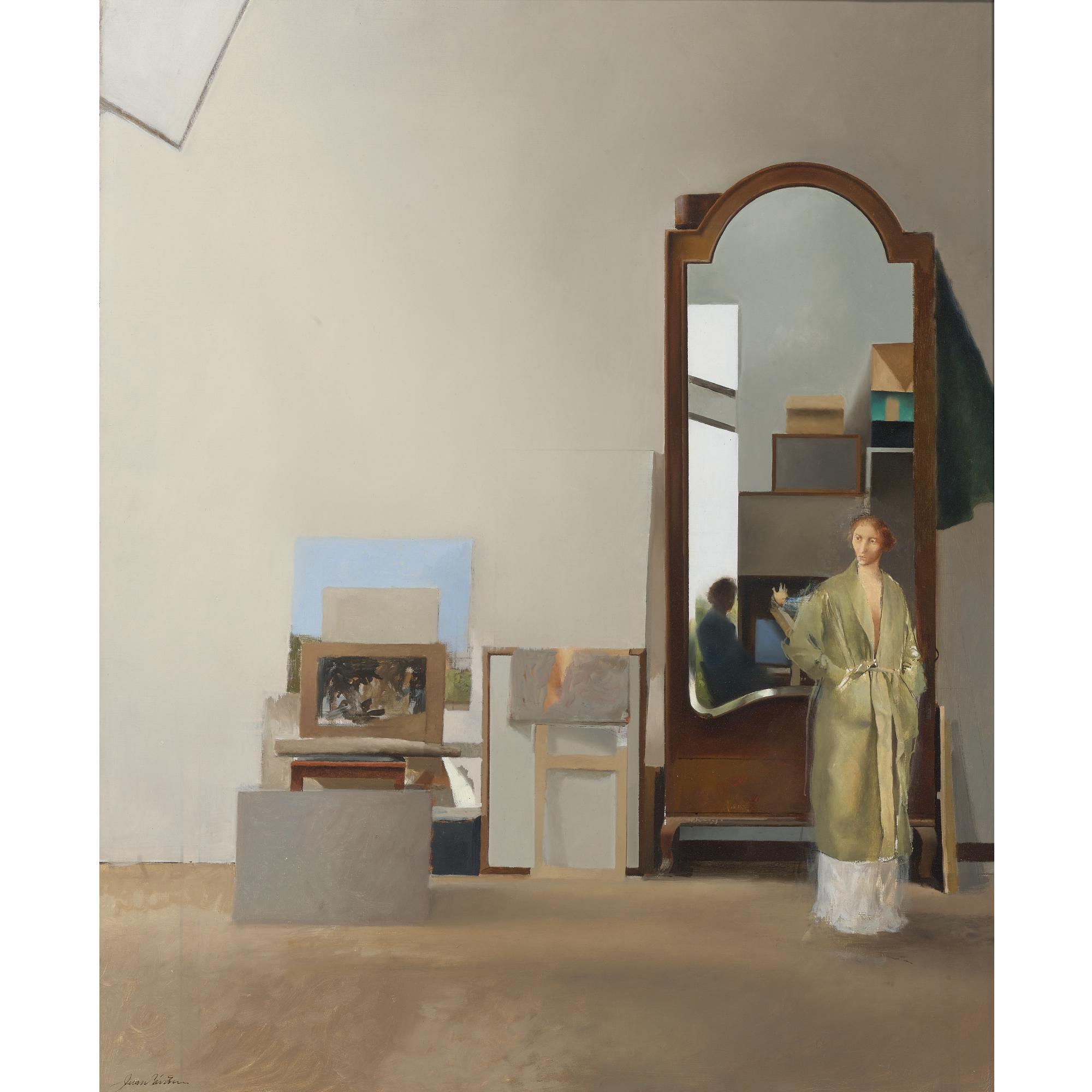 Juan Cárdenas - Femme Devant D\'Un Miroir