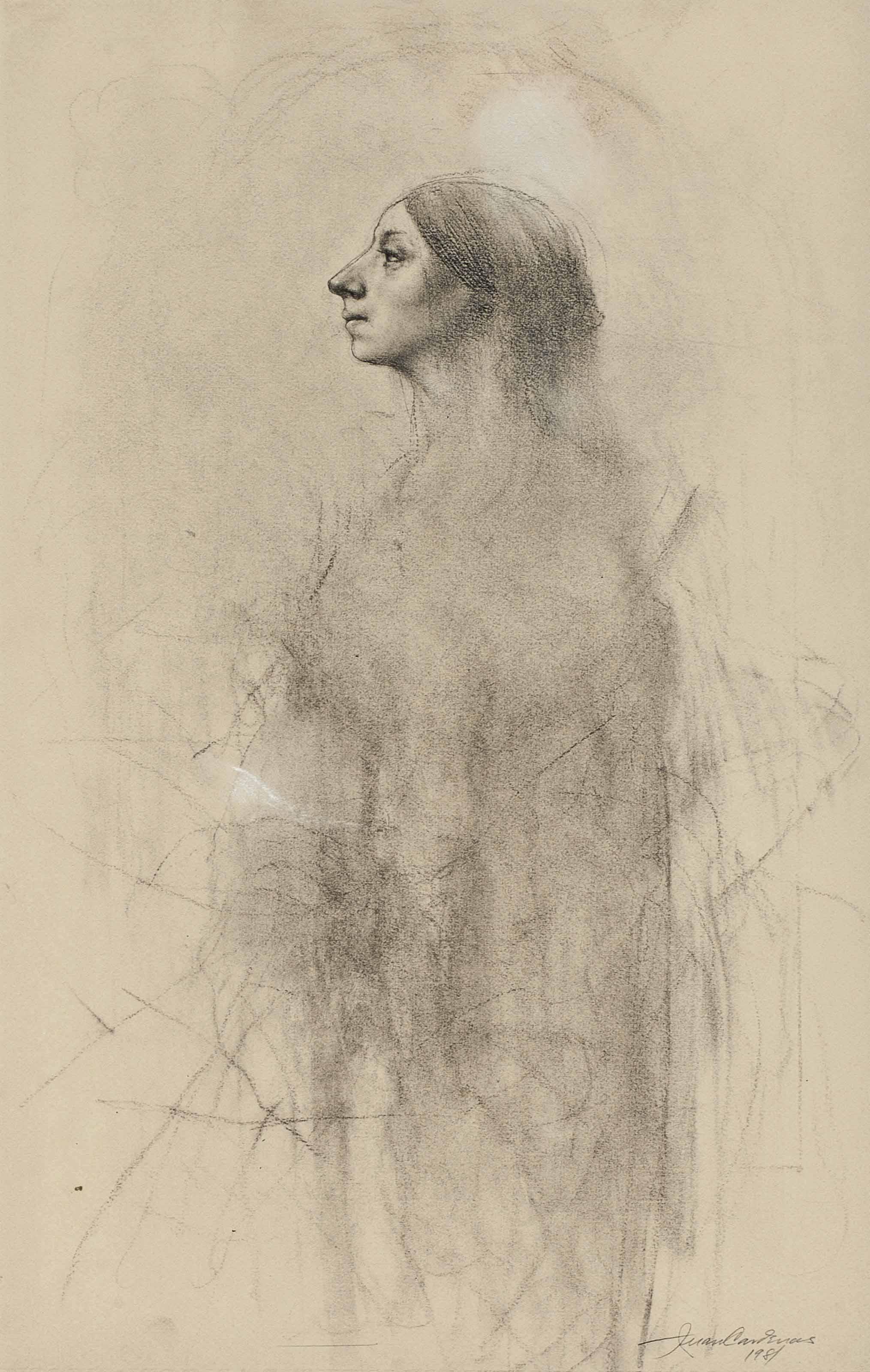 Juan Cardenas - Untitled (Portrait of a Woman)