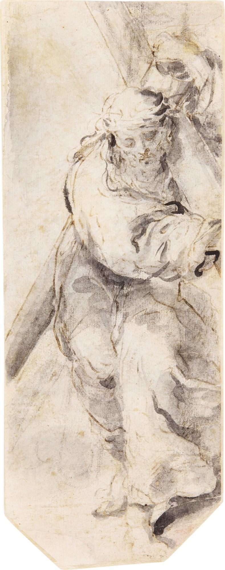 Juan de Valdés Leal - Christ Carrying the Cross (recto & verso)