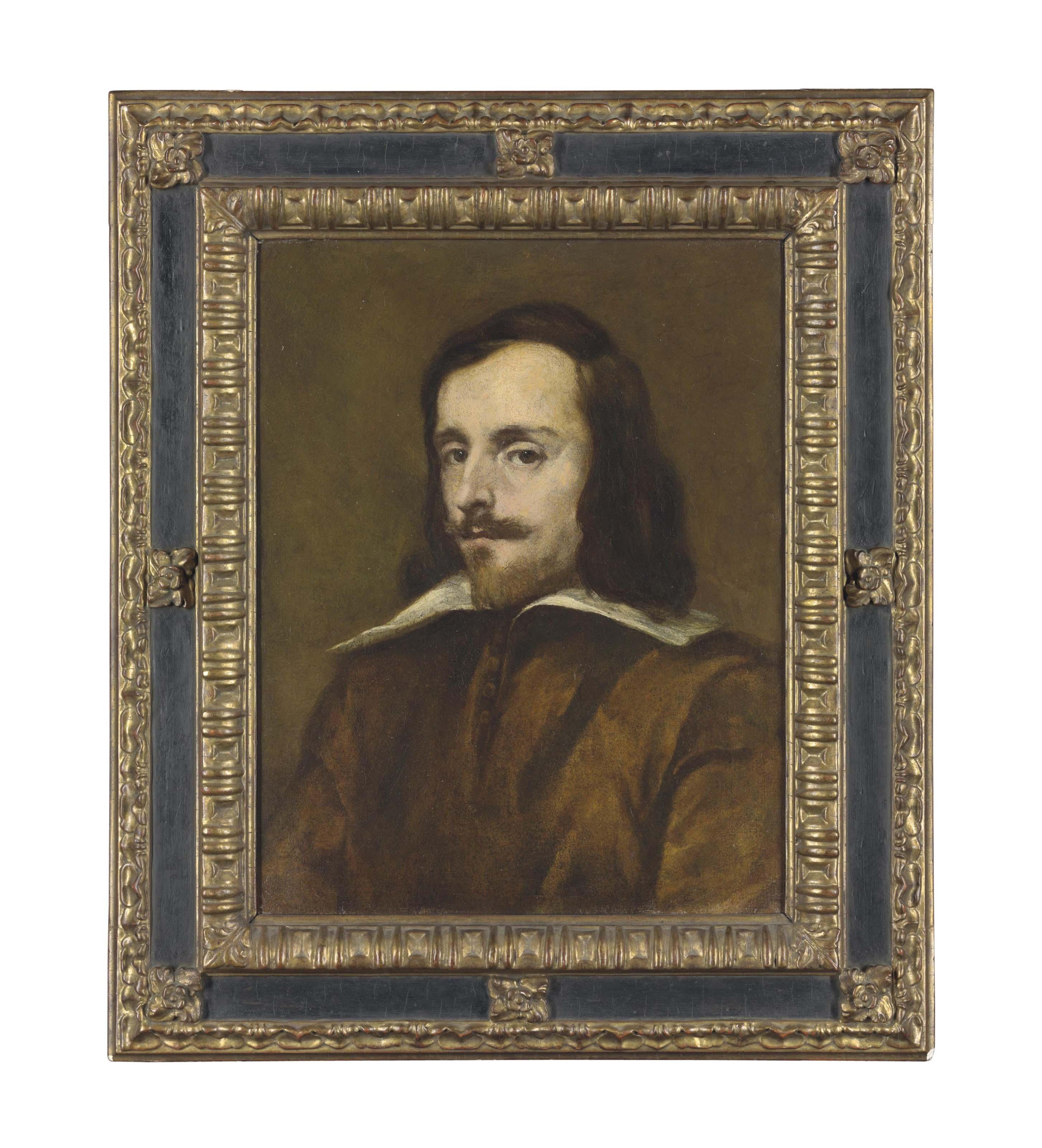 Juan De Valdés Leal - Portrait of the Cordoban intellectual and writer Don Enrique Vaca de Alfaro (1635-1685), bust-length, in a brown coat