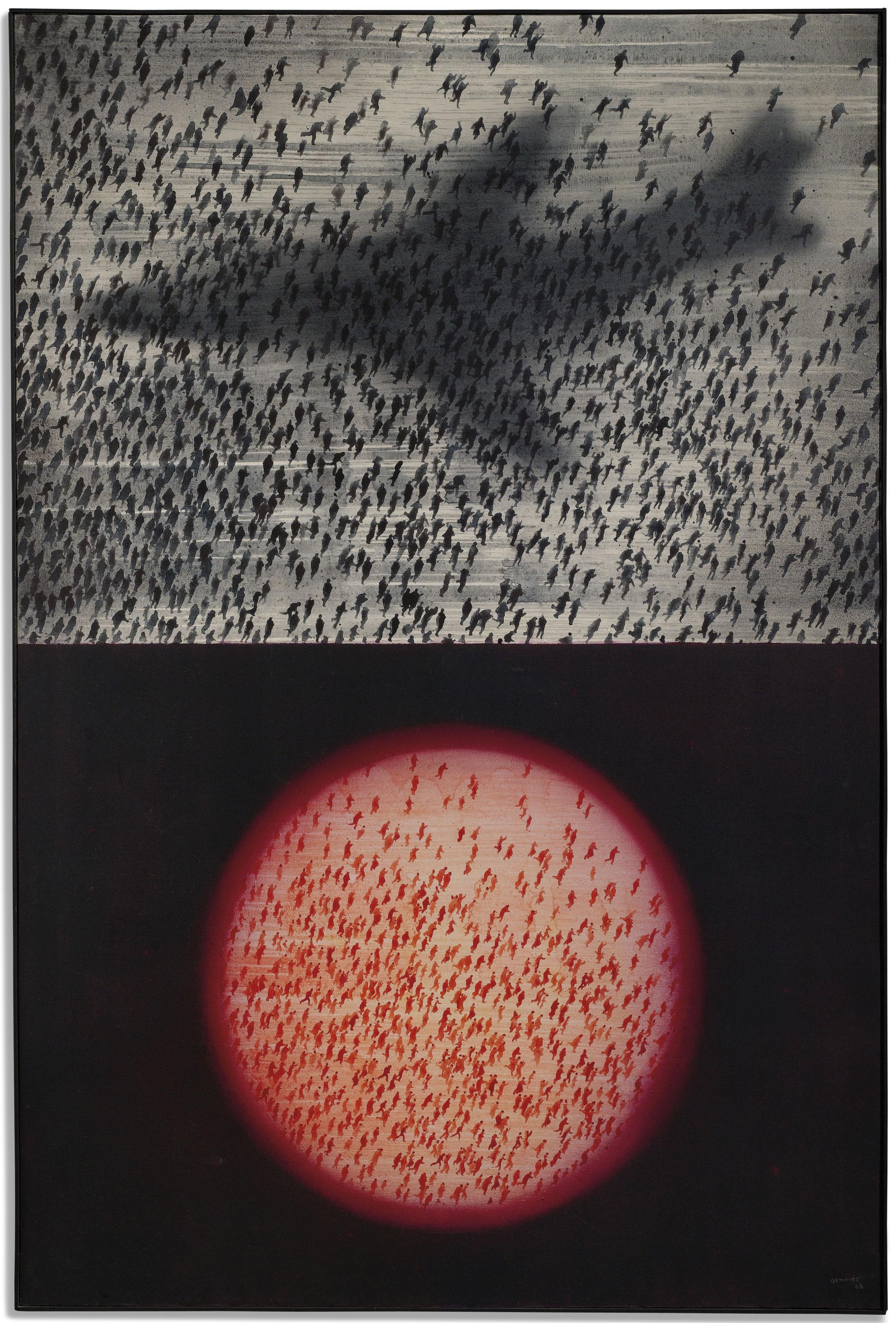 Juan Genovés - El avion