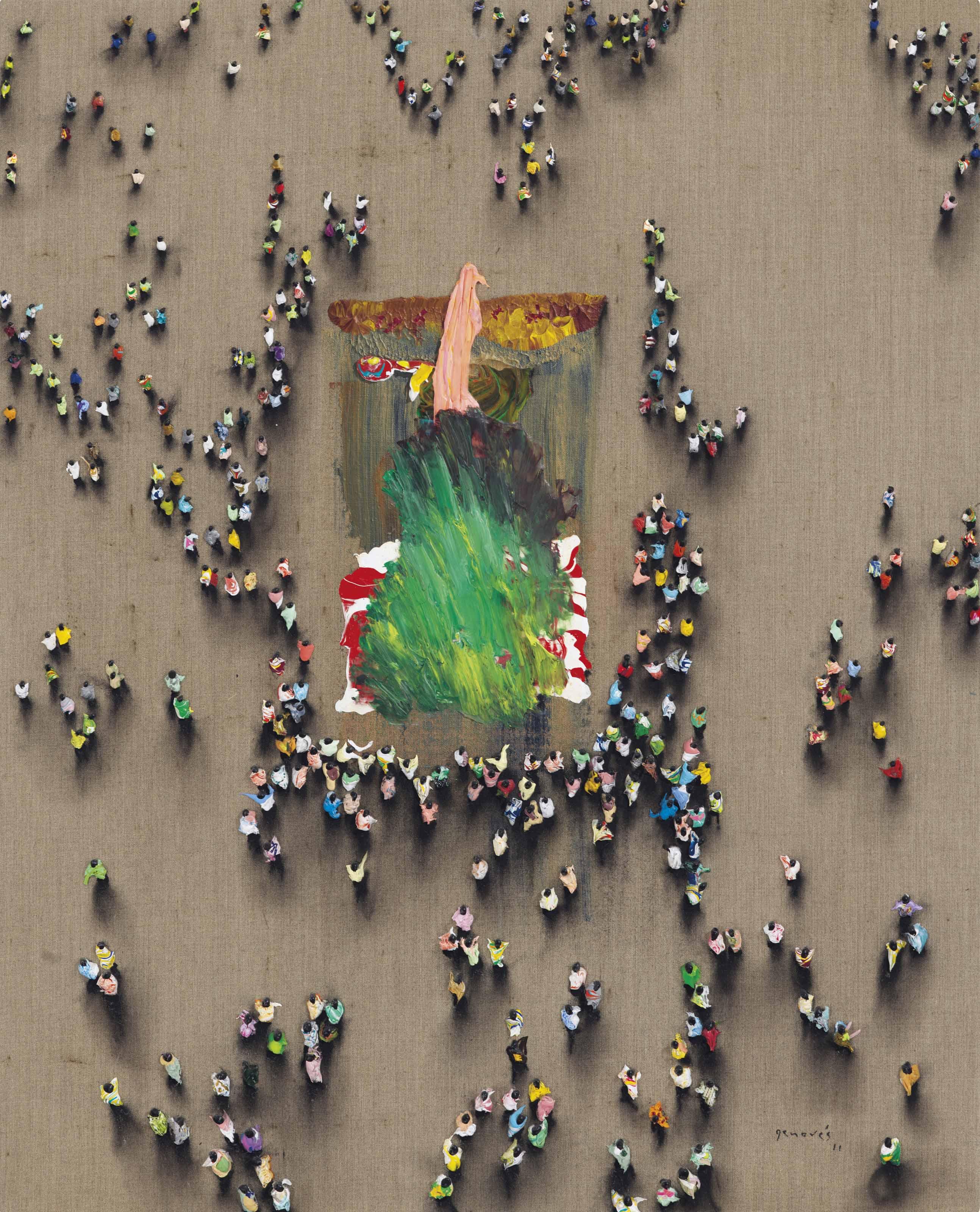 Juan Genovés - Indicio