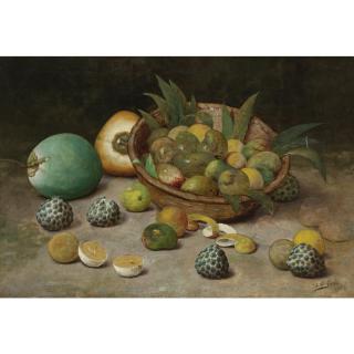 Juan Gil García - Naturaleza Muerta Con Anones