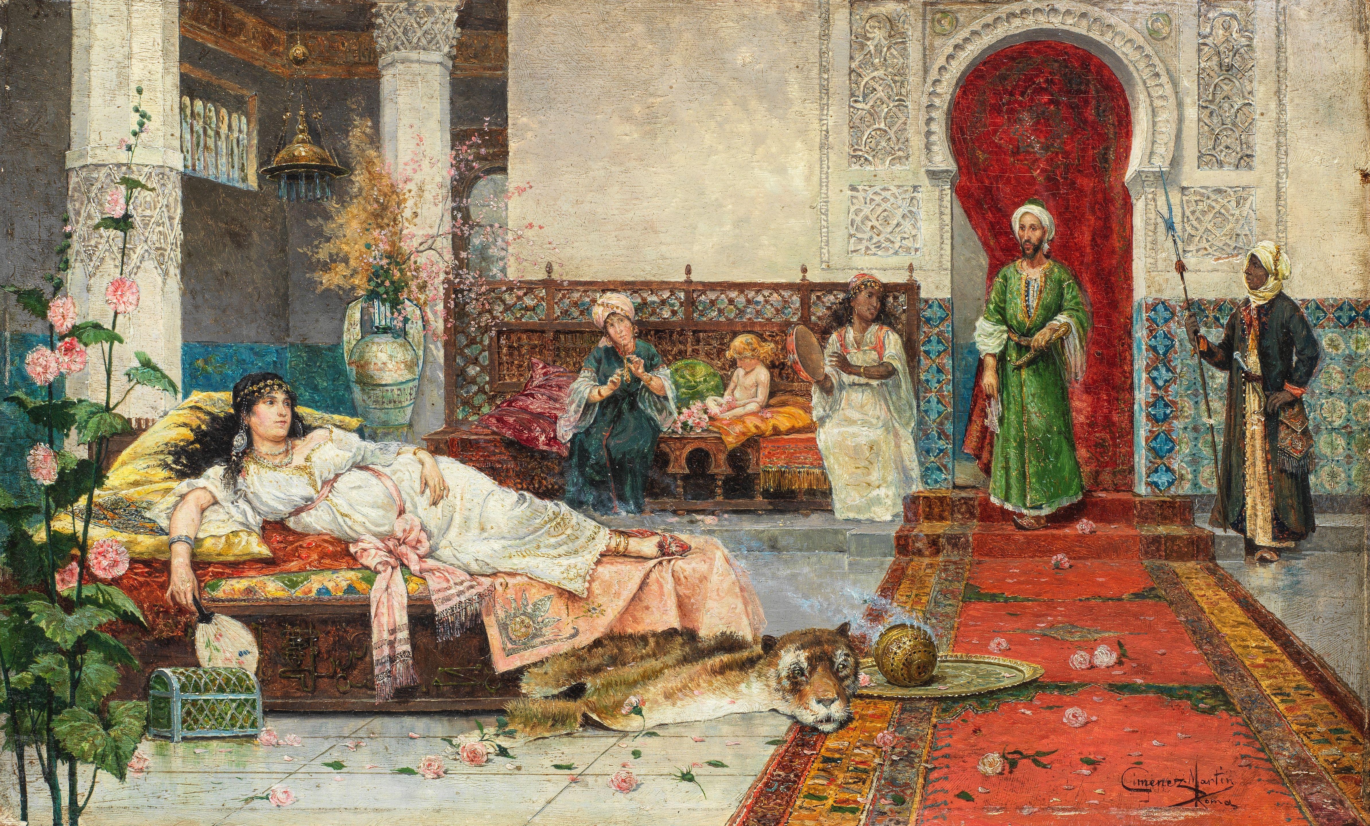 Juan Giminez y Martin - In the harem