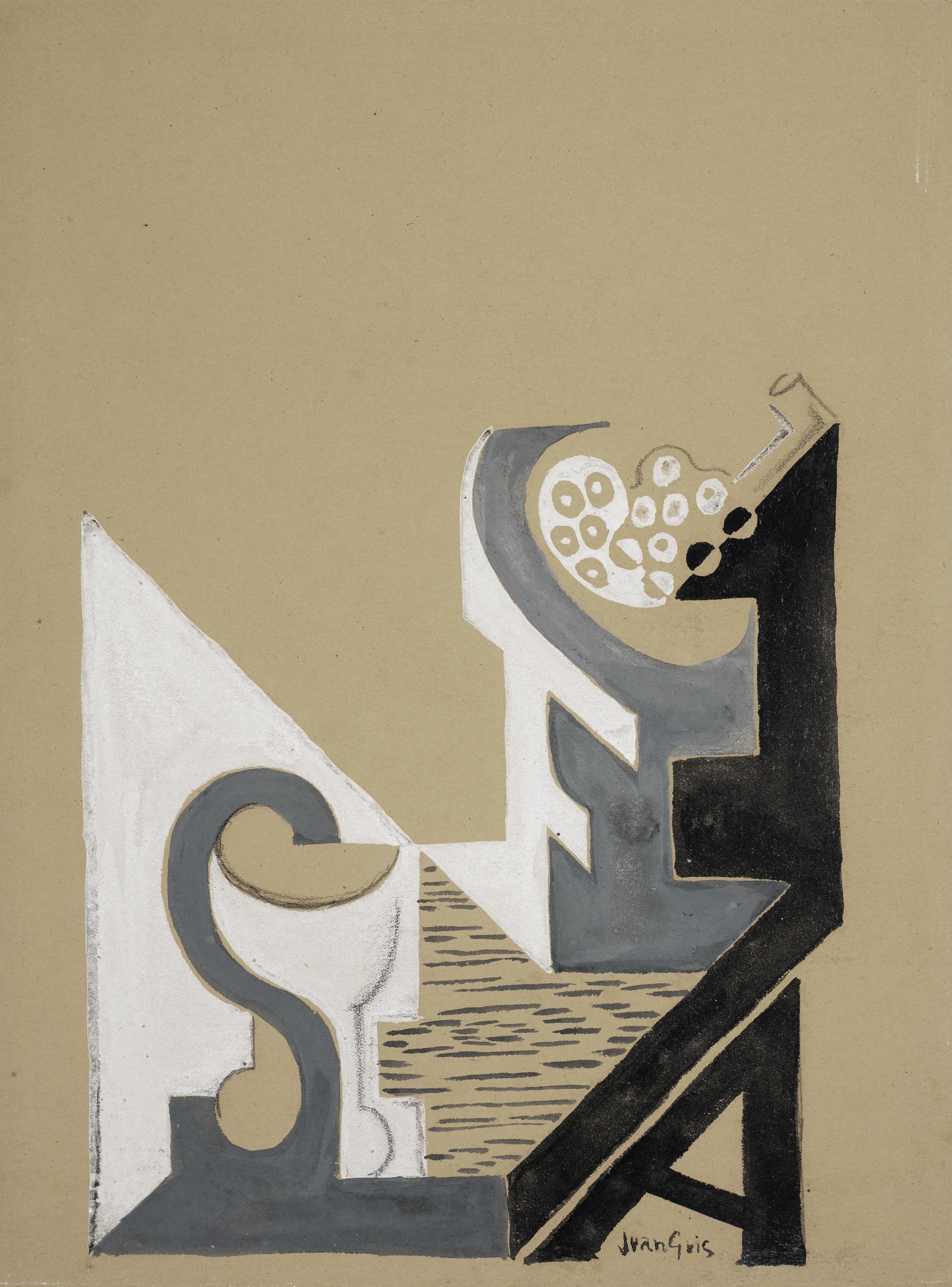 Juan Gris - Composition au verre