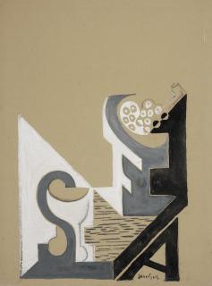 Juan Gris - Composition au verre