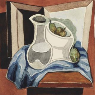 Juan Gris - Compotier et carafe